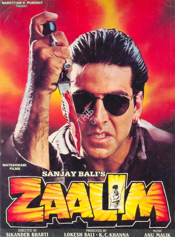 Lokesh Bali (Producer), Zaalim, 1994, Song-Synopsis Booklet