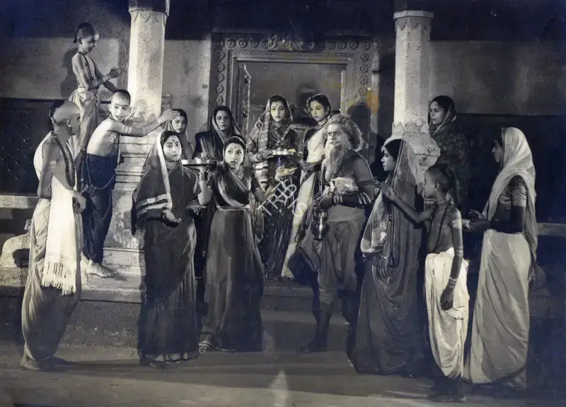 Dhirubhai Desai (Producer), Shuk Rambha, 1953, Photographic Still