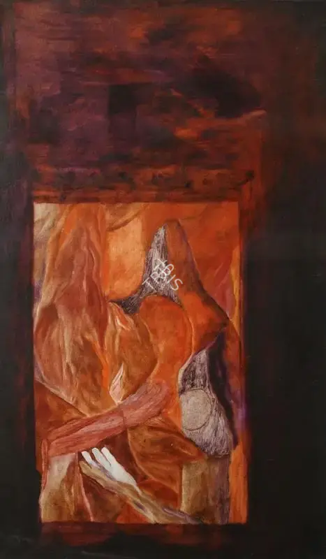 Shamshad Husain (Artist), Untitled, 1995, Painting