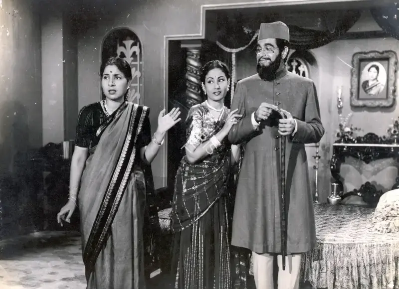 S.M. Sriramulu Naidu (Producer), Azaad, 1955, Photographic Still