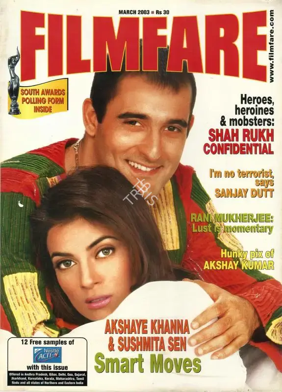 Shashi Baliga (Editor), Filmfare, 2003, Magazine