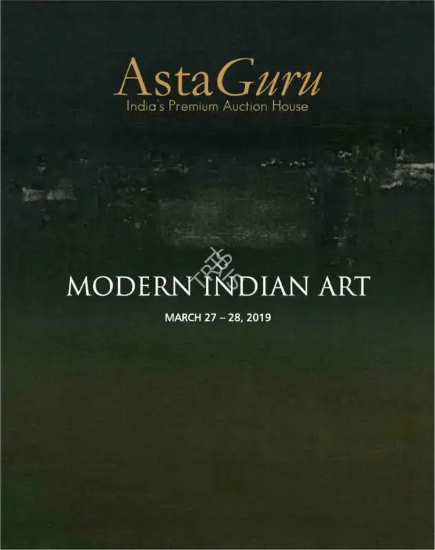Asta Guru (Auction House), Modern Indian Art, 2019, Auction Catalogue