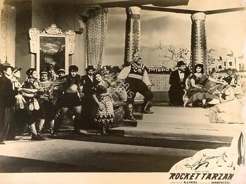 Dhanpat Rai (Producer), Rocket Tarzan, 1963, Lobby Card