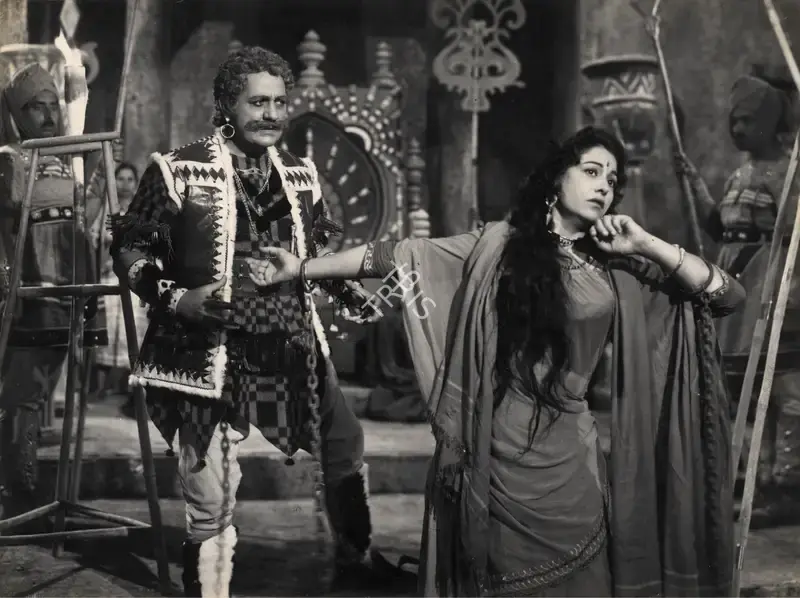 Dhirubhai Desai (Director), Jai Bhavani, 1961, Photographic Still