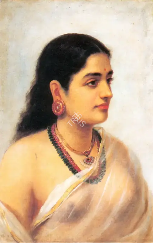 Raja Ravi Varma (Artist), Mahashweta, Painting