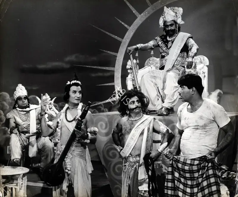 G.Vittal Rao (Cinematographer), Sadhu Aur Shaitaan, 1968, Photographic Still