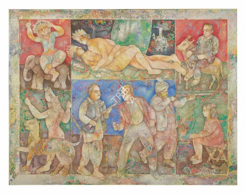 Sotheby's (Auction House), Modern and Contemporary South Asian Art Online, 2019, Auction Catalogue
