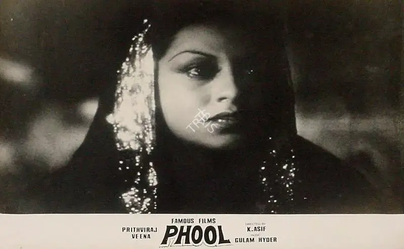 Kumar Jaywant (Cinematographer), Phool, 1945, Lobby Card
