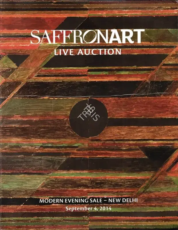 Saffronart (Auction House), Live Auction, 2014, Auction Catalogue
