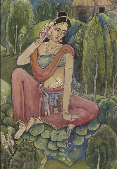 Ramgopal Vijaiwargiya (Artist), Untitled, Painting