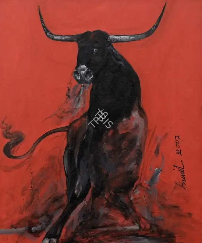 Das, Sunil (Artist). Untitled, 2007 | Painting, Sa.Onl/18.01.23, 2023 · Saffronart