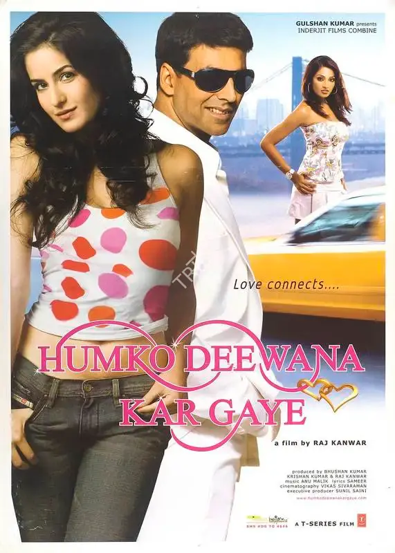 Raj Kanwar (Producer), Humko Deewana Kar Gaye, 2006, Full Sheet Poster