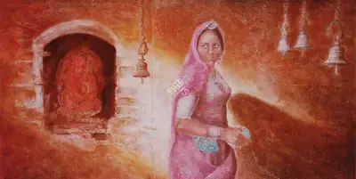Satish Gupta (Artist), Intensity, 1992, Painting