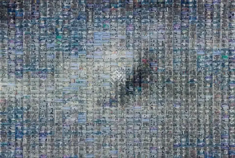Rashid Rana (Artist), Dead Bird Flying - 6, 2007, Print