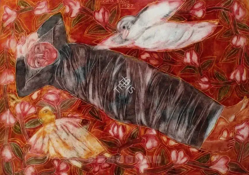 Arpita Singh (Artist), Untitled, 1987, Painting