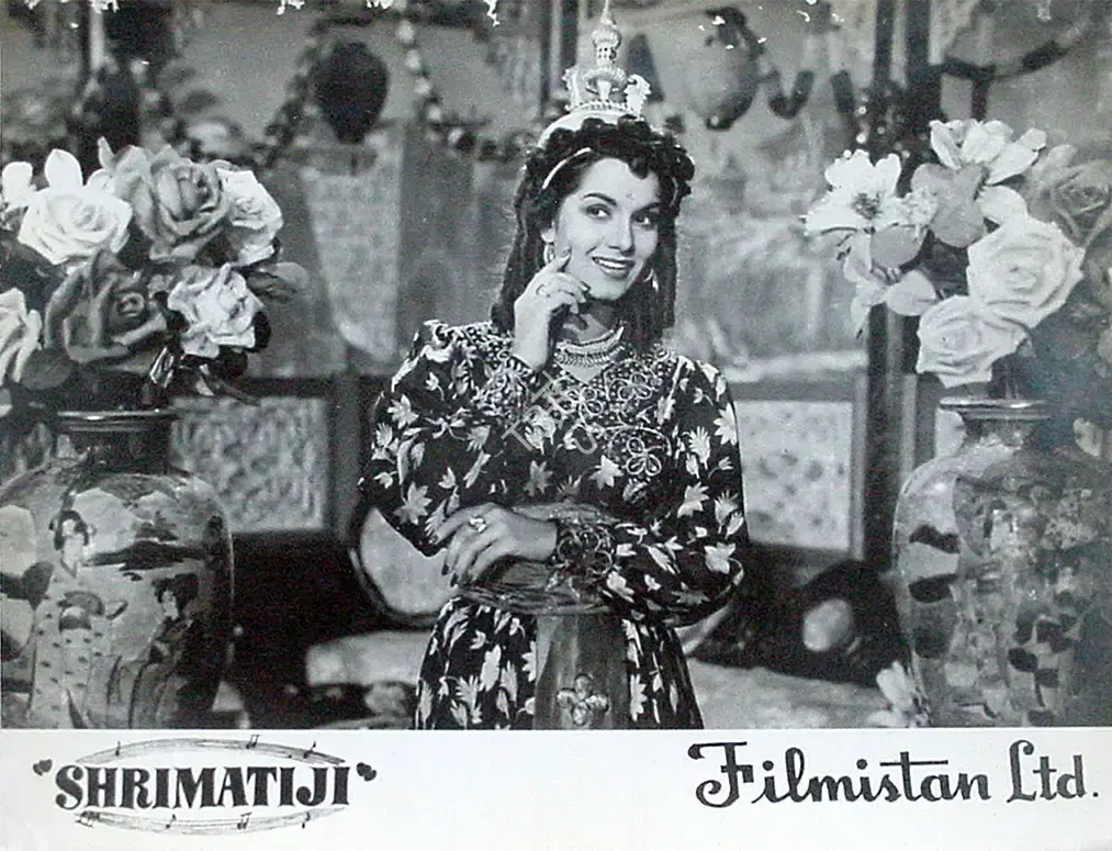 I.S. Johar (Director), Shrimatiji, 1952, Lobby Card