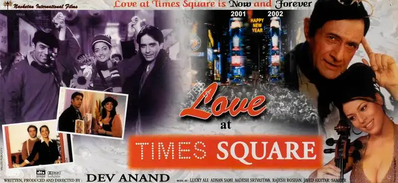 Dev Anand (Producer), Love At Times Square, 2003, Lobby Card