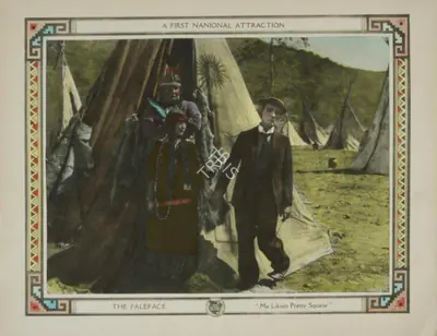 Edward F. Cline (Director), The Paleface, 1922, Lobby card