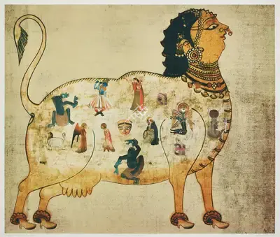 G.M. Sheikh (Artist), Untitled, 2002, Print