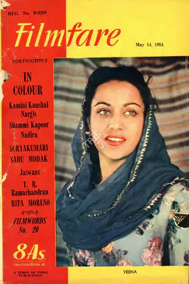 J.C. Jain (Editor), Filmfare, 1954, Magazine