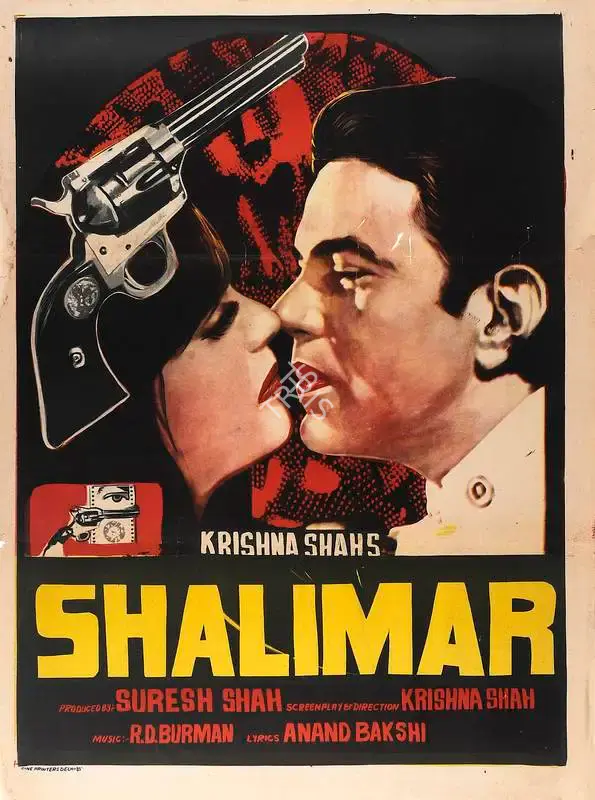 Suresh Shah (Producer), Shalimar, 1978, Full Sheet Poster