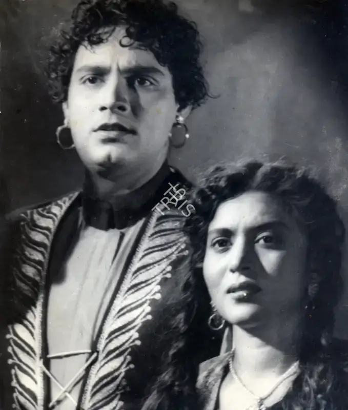 A.J. Dosani (Producer), Teen Sardar, 1955, Photographic Still