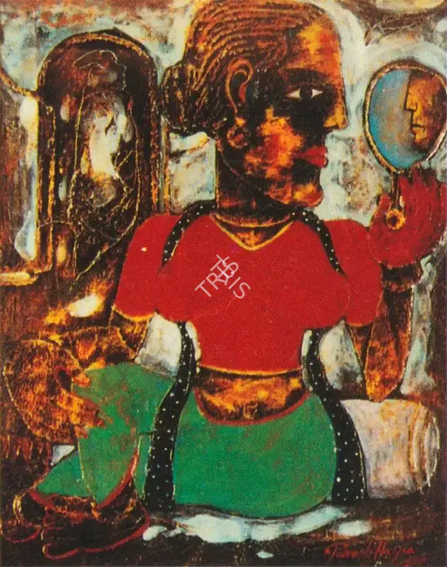 Paresh Hazra (Artist), Darpan, Painting