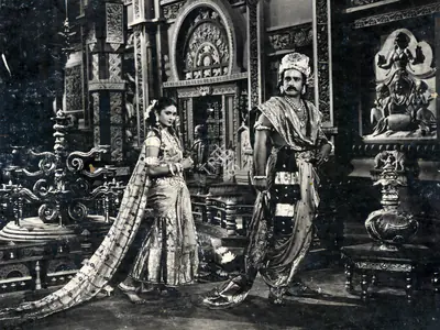 Shanker Bhatt (Producer), Vikramaditya, 1945, Photographic Still
