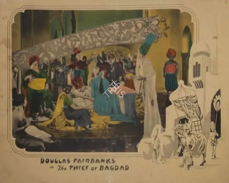 Raoul Walsh (Director), The Thief of Bagdad, 1924, Lobby card