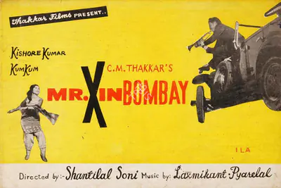 C.M. Thakkar (Producer), Mr X In Bombay, 1964, Song-Synopsis Booklet