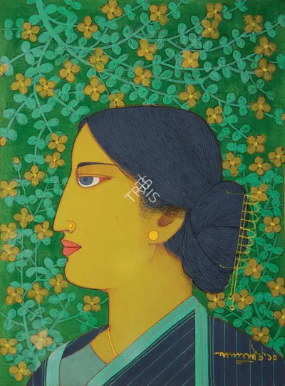 Lalu Prasad Shaw (Artist), Untitled, 2010, Painting