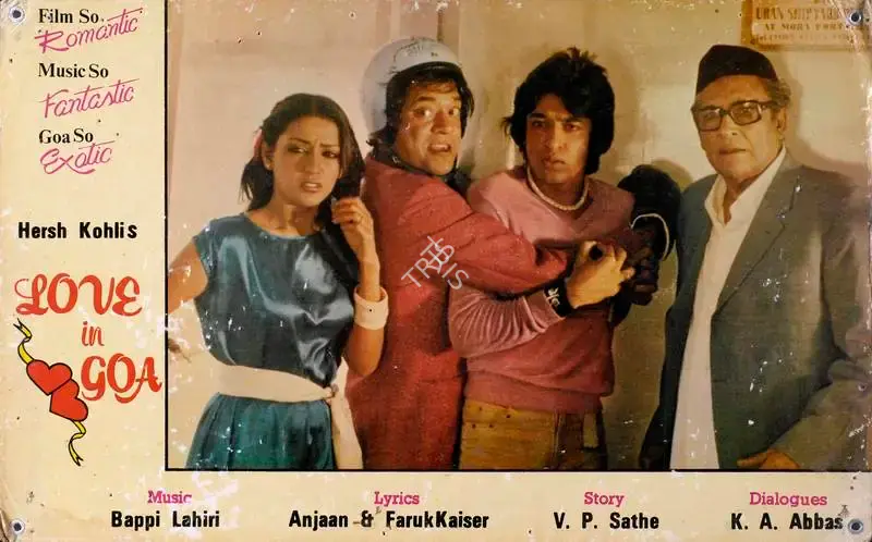 Suresh Patel (Cinematographer), Love In Goa, 1983, Lobby Card