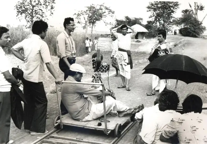 Nemai Ghosh (Still Photographer), Hirak Rajar Deshe, 1980, Working Still