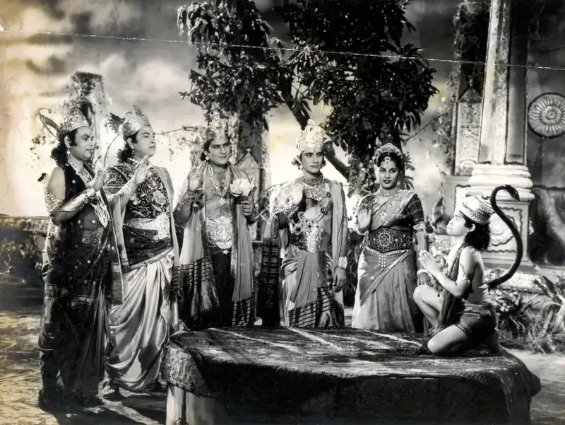 Babubhai Mistri (Director), Pavanputra Hanuman, 1957, Photographic Still