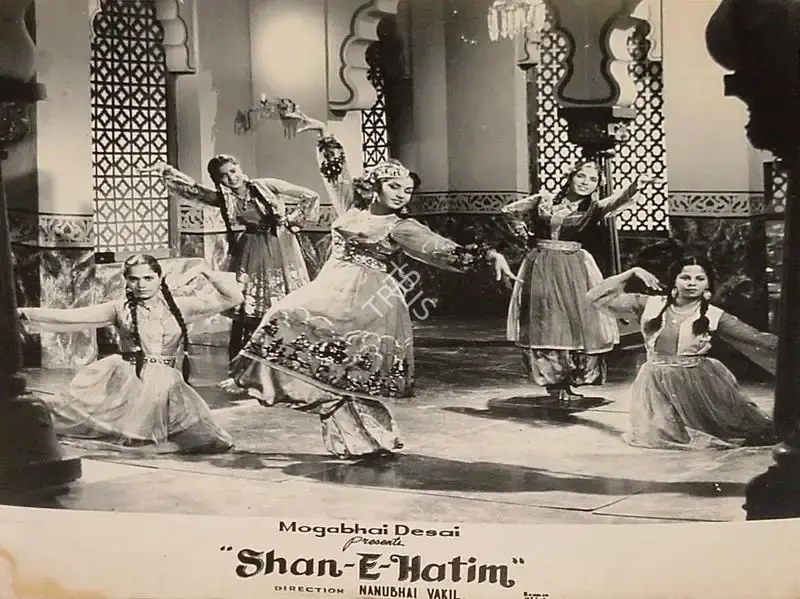 Moghabhai Desai (Producer), Shan E Hatim, 1958, Lobby Card