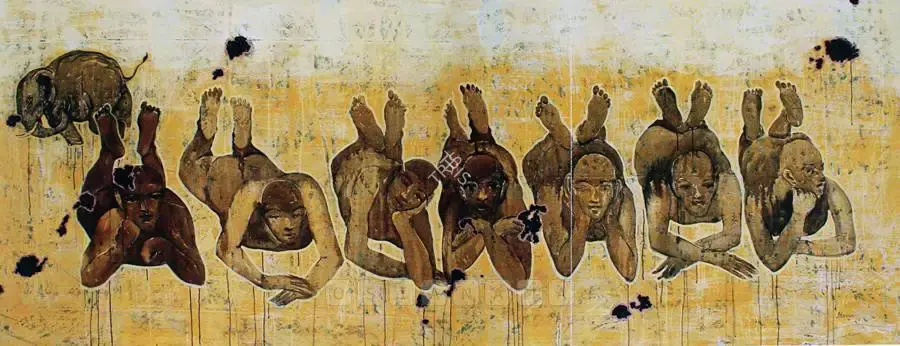 Iranna, G.R. (Artist). Untitled, 2006 | Painting, Sa.Onl/07.09.06, 2006 · Saffronart