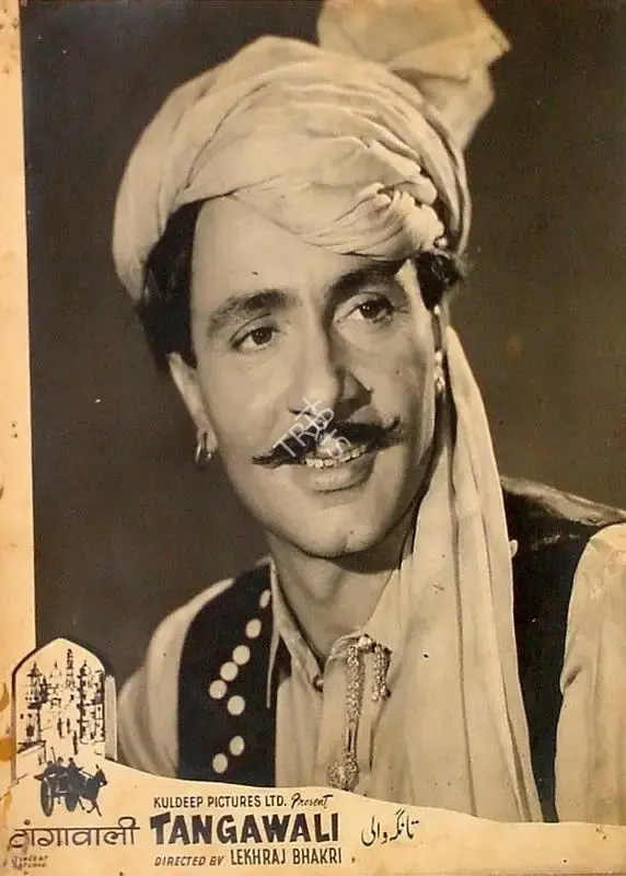 Kuldip Sehgal (Producer), Tangewali, 1955, Lobby Card