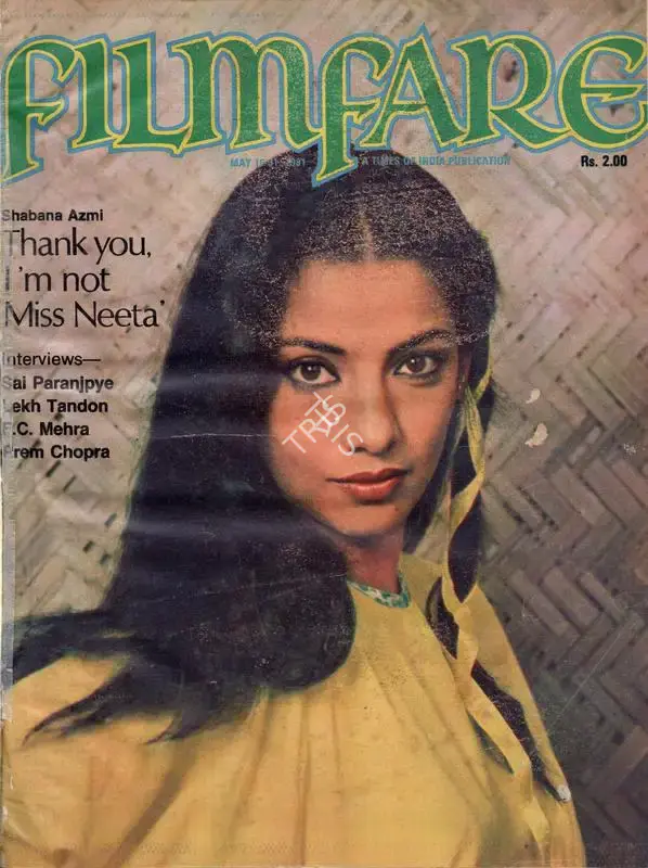 Bikram Singh (Editor), Filmfare, 1981, Magazine