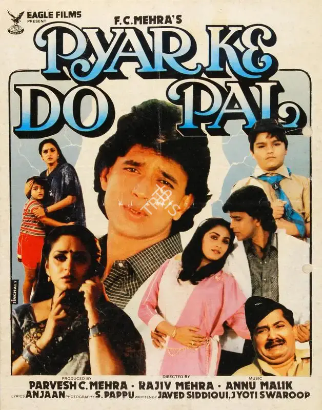 Parvesh Mehra (Producer), Pyar Ke Do Pal, 1986, Song-Synopsis Booklet