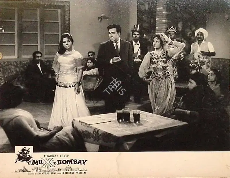C.M. Thakkar (Producer), Mr X In Bombay, 1964, Lobby Card