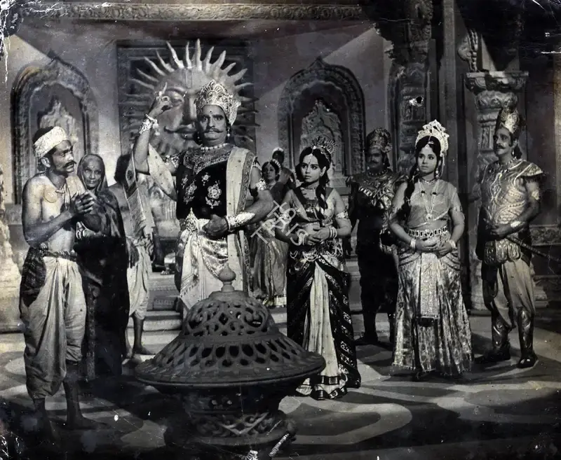 Anant Wadadeker (Cinematographer), Mahasati Savitri, 1973, Photographic Still