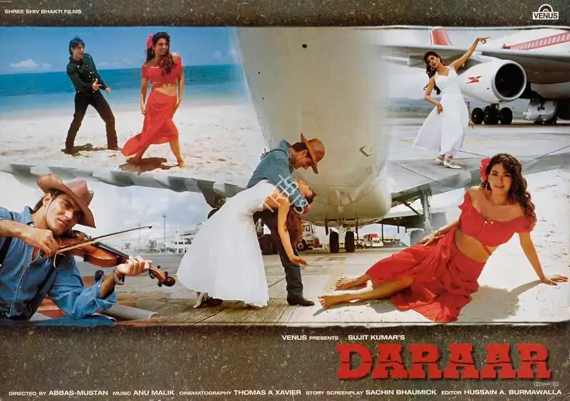 Sujeet Kumar (Producer), Daraar, 1996, Lobby Card
