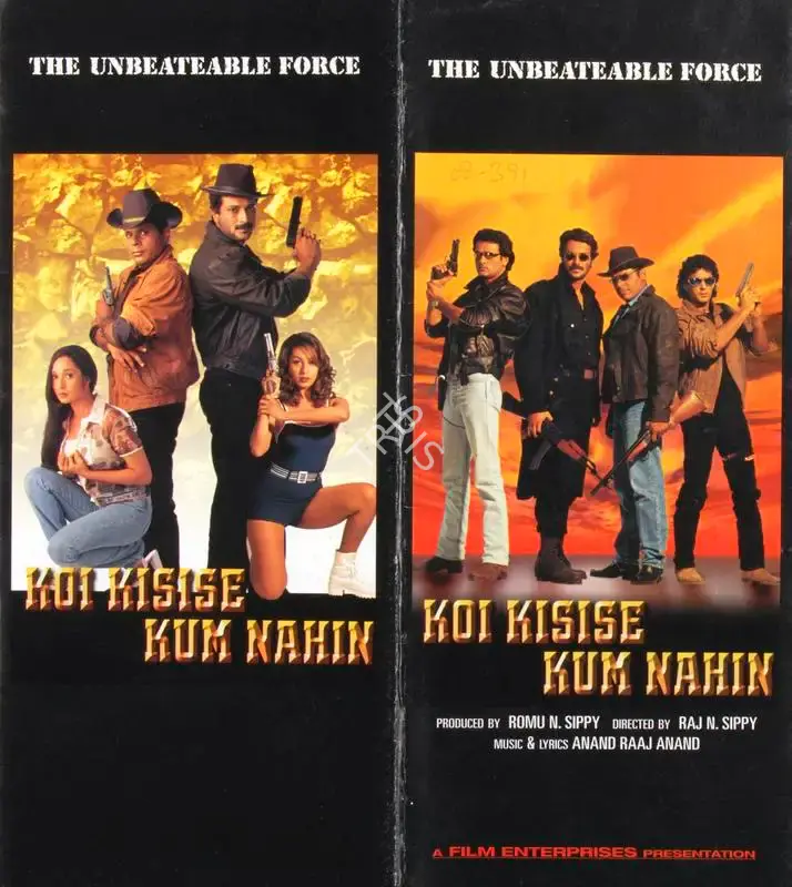 Romu N. Sippy (Producer), Koi Kisise Kum Nahin, 1997, Song-Synopsis Booklet
