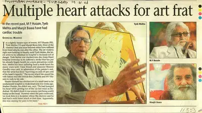 Georgina L. Maddox (Reporter), Multiple Heart Attacks For Art Frat, 2006, Newspaper clipping