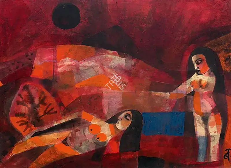 Badri Narayan (Artist), Untitled, 1965, Painting