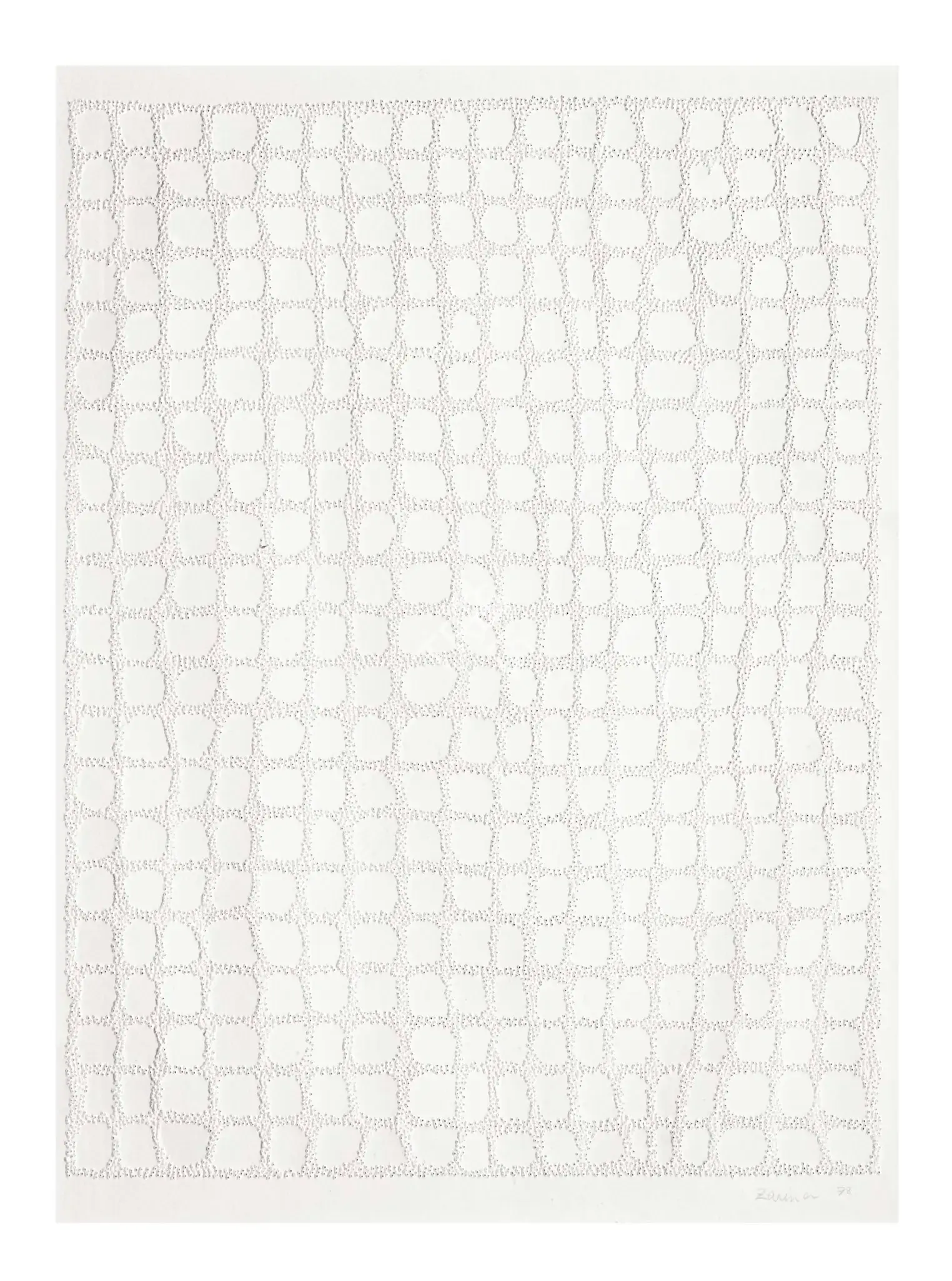 Zarina Hashmi (Artist), Untitled, 1978, Drawing