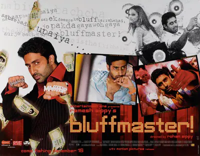 Ramesh Sippy (Producer), Bluffmaster, 2005, Lobby Card