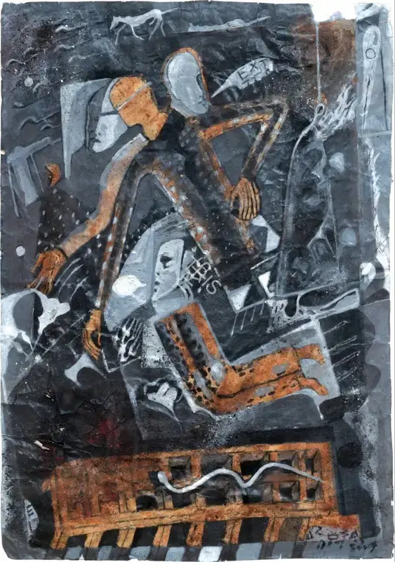 C. Douglas (Artist), Untitled, 2005, Painting