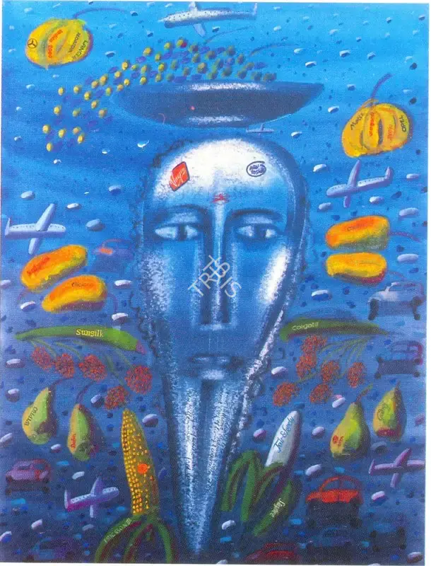 Ved Nayar (Artist), Celebrity promoting art, Painting