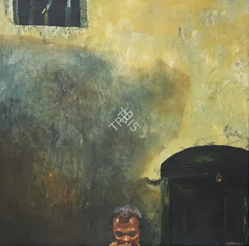 Bhattacharjee, Bikash (Artist). Morning, 1990 | Painting, AG.Mum/11.03.26, 2026 · Asta Guru